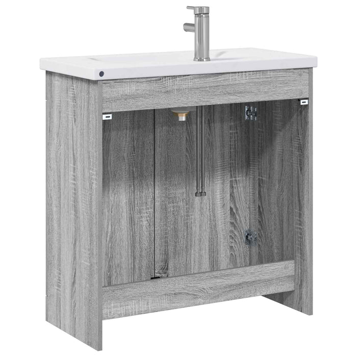 Set de mobilier pentru baie Sonoma gri 81 x 40 x 84,5 cm WALTI