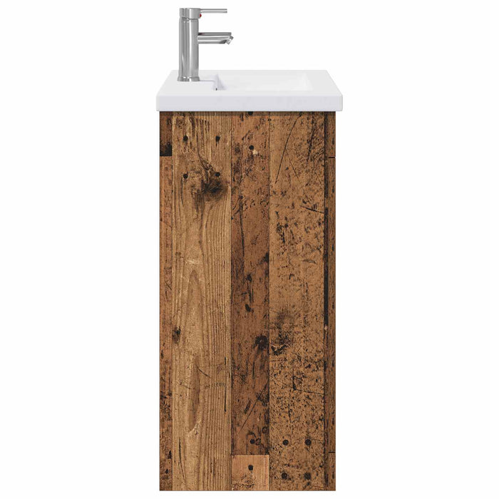 Set de mobilier pentru baie Lemn vechi 81 x 40 x 84,5 cm WALTI