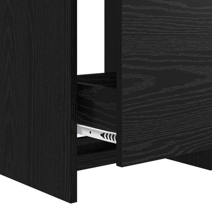 Set de mobilier pentru baie Stejar Negru 61 x 40 x 84,5 cm WALTI