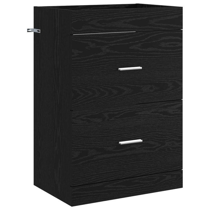 Set de mobilier pentru baie Stejar Negru 61 x 40 x 84,5 cm WALTI