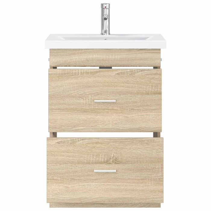 Set de mobilier pentru baie Stejar Sonoma 61 x 40 x 84,5 cm WALTI