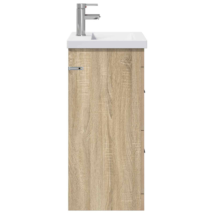 Set de mobilier pentru baie Stejar Sonoma 61 x 40 x 84,5 cm WALTI