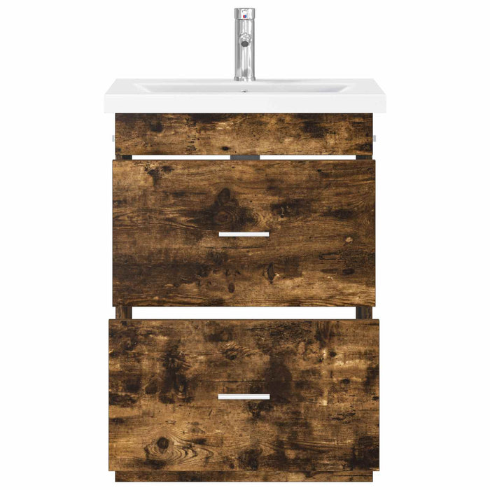 Set de mobilier pentru baie Stejar fumuriu 61 x 40 x 84,5 cm WALTI
