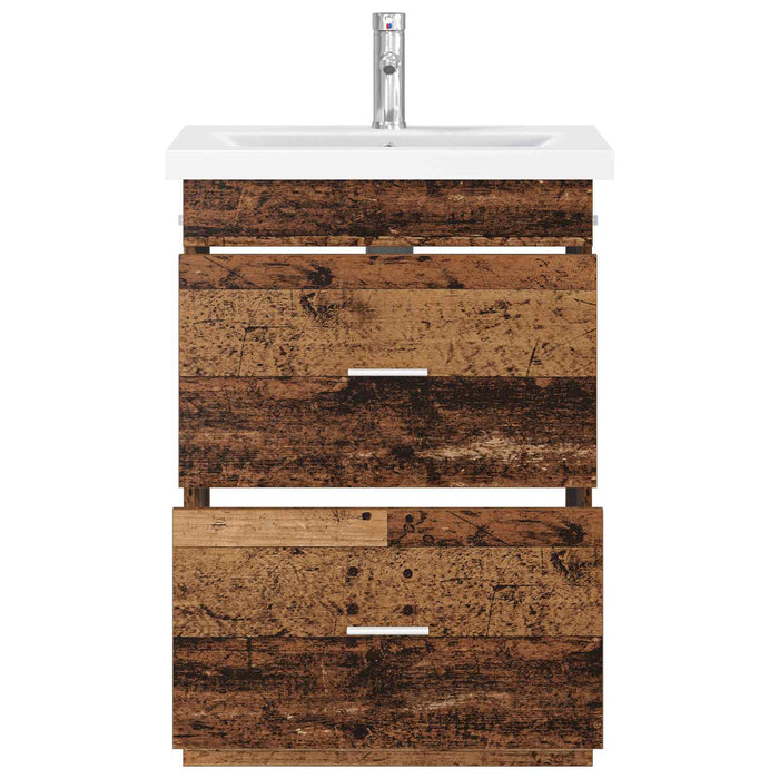 Set de mobilier pentru baie Lemn vechi 61 x 40 x 84,5 cm WALTI