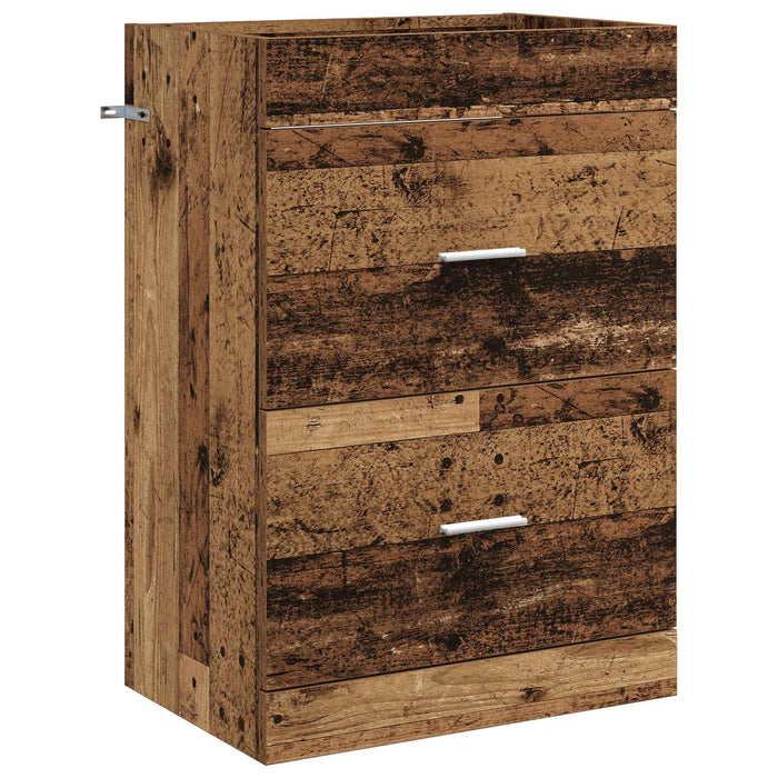 Set de mobilier pentru baie Lemn vechi 61 x 40 x 84,5 cm WALTI
