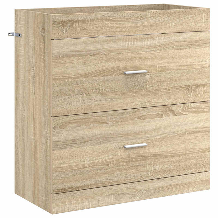 Set de mobilier pentru baie Stejar Sonoma 81 x 40 x 84,5 cm WALTI