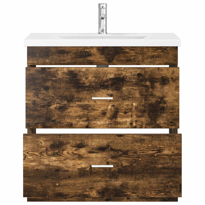 Set de mobilier pentru baie Stejar fumuriu 81 x 40 x 84,5 cm WALTI