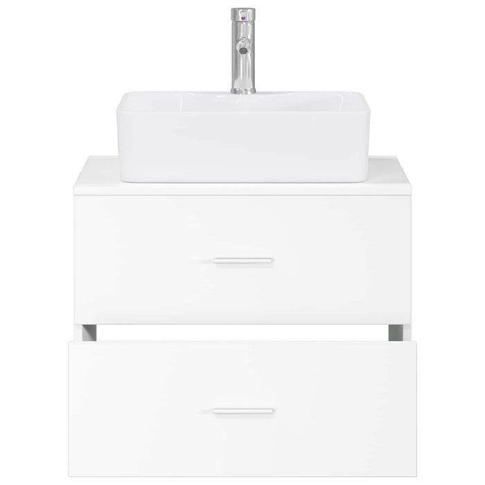 Set de mobilier pentru baie Alb Lemn prelucrat WALTI
