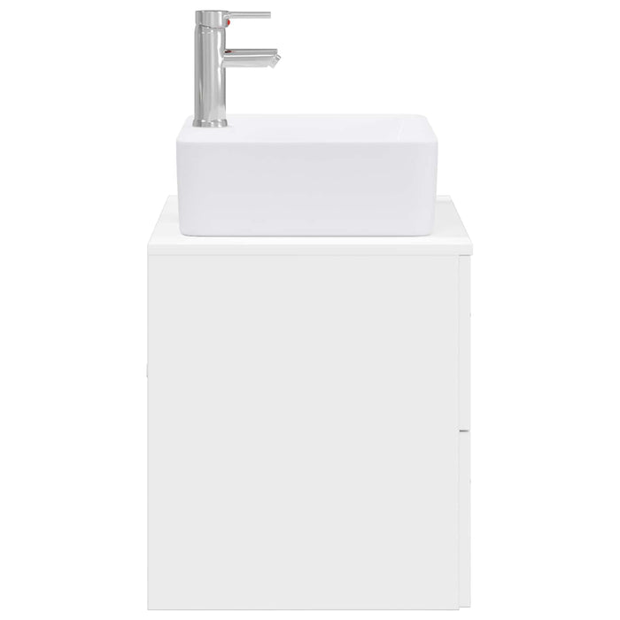 Set de mobilier pentru baie Alb Lemn prelucrat WALTI