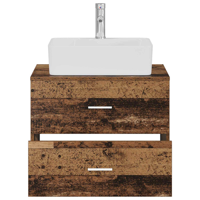 Set de mobilier pentru baie Lemn vechi Lemn prelucrat WALTI