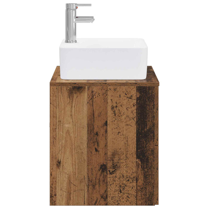 Set de mobilier pentru baie Lemn vechi Lemn prelucrat WALTI