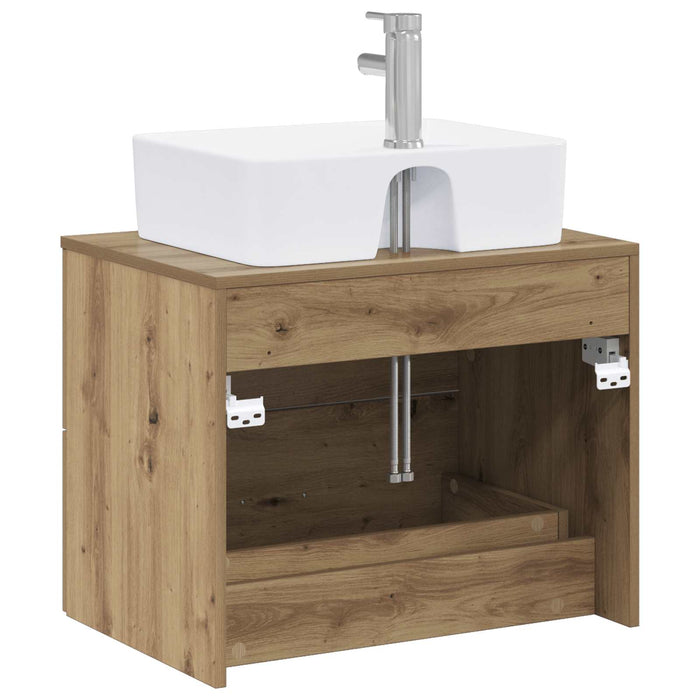 Set de mobilier pentru baie Stejar Artizanal Lemn prelucrat WALTI