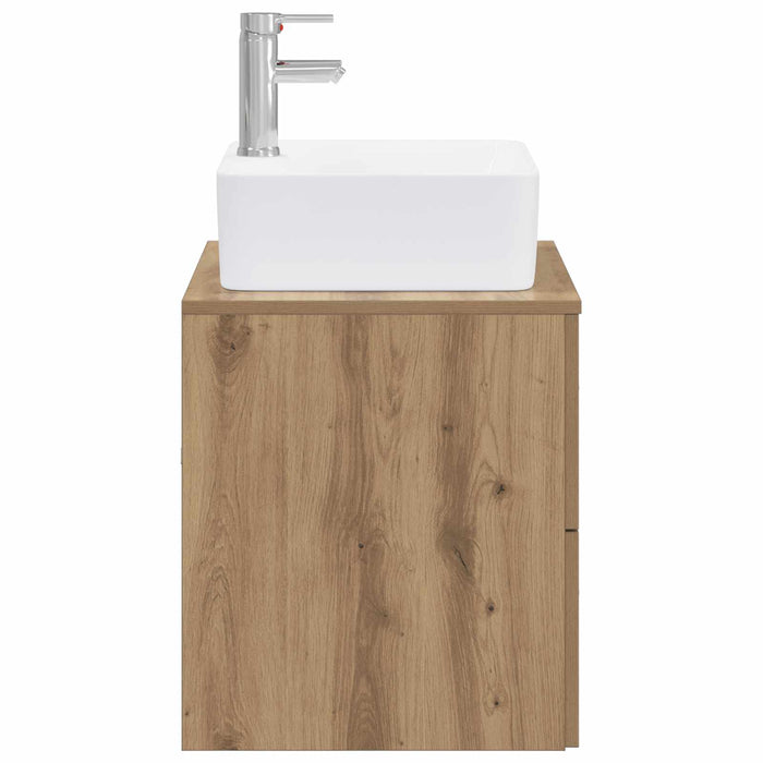 Set de mobilier pentru baie Stejar Artizanal Lemn prelucrat WALTI