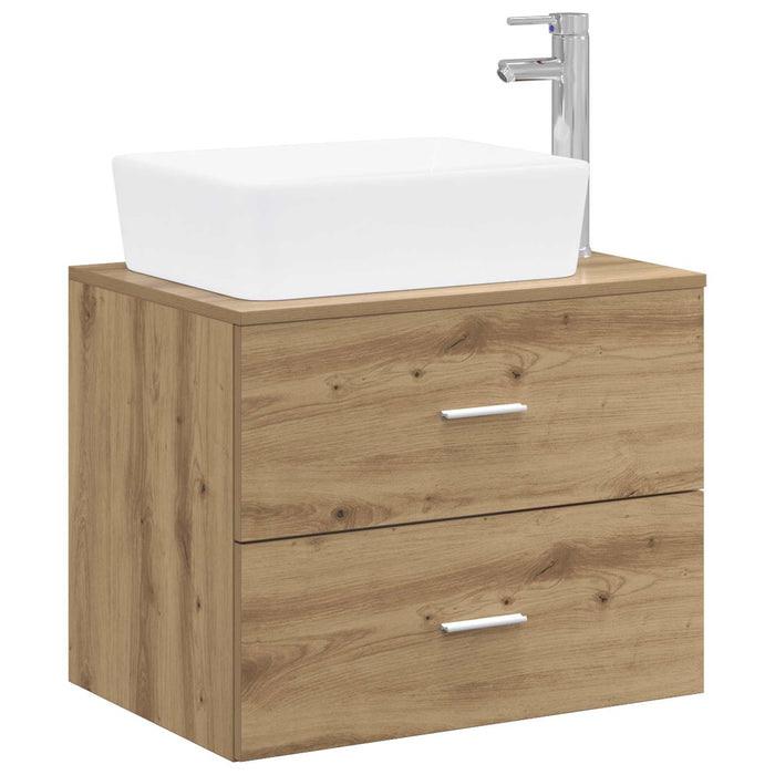 Set de mobilier pentru baie Stejar Artizanal Lemn prelucrat WALTI