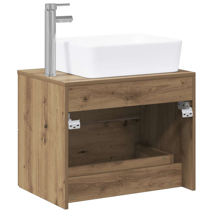 Set de mobilier pentru baie Stejar Artizanal Lemn prelucrat WALTI