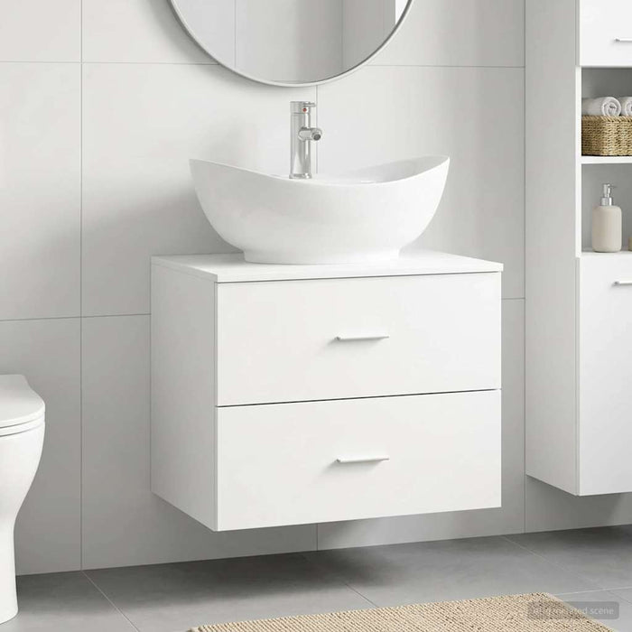 Set de mobilier pentru baie Alb Lemn prelucrat WALTI