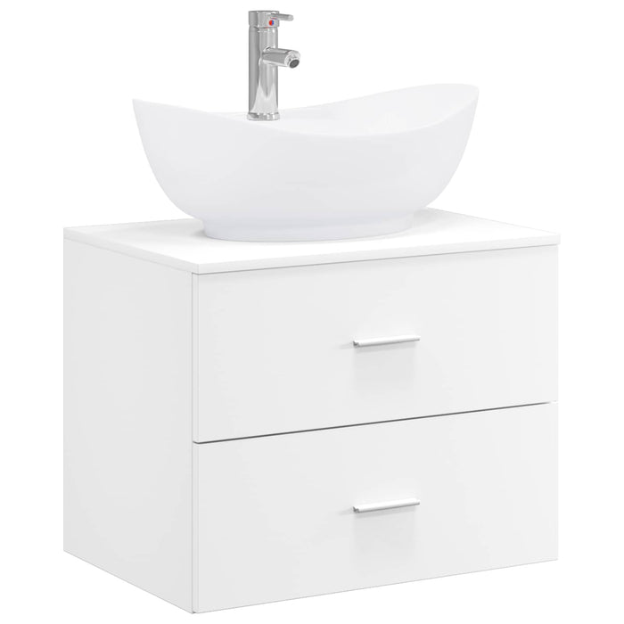 Set de mobilier pentru baie Alb Lemn prelucrat WALTI