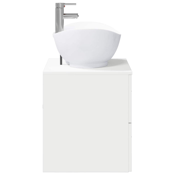 Set de mobilier pentru baie Alb Lemn prelucrat WALTI