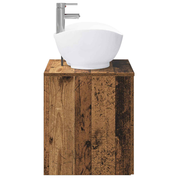 Set de mobilier pentru baie Lemn vechi Lemn prelucrat WALTI