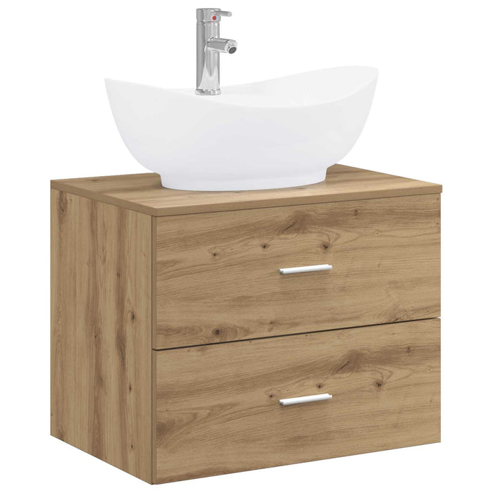 Set de mobilier pentru baie Stejar Artizanal Lemn prelucrat WALTI