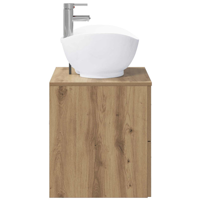 Set de mobilier pentru baie Stejar Artizanal Lemn prelucrat WALTI