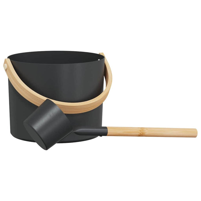 Set de accesorii pentru saună 2 pcs Negru - WALTI WALTI