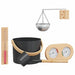 Set de accesorii pentru saună 5 pcs Negru - WALTI WALTI