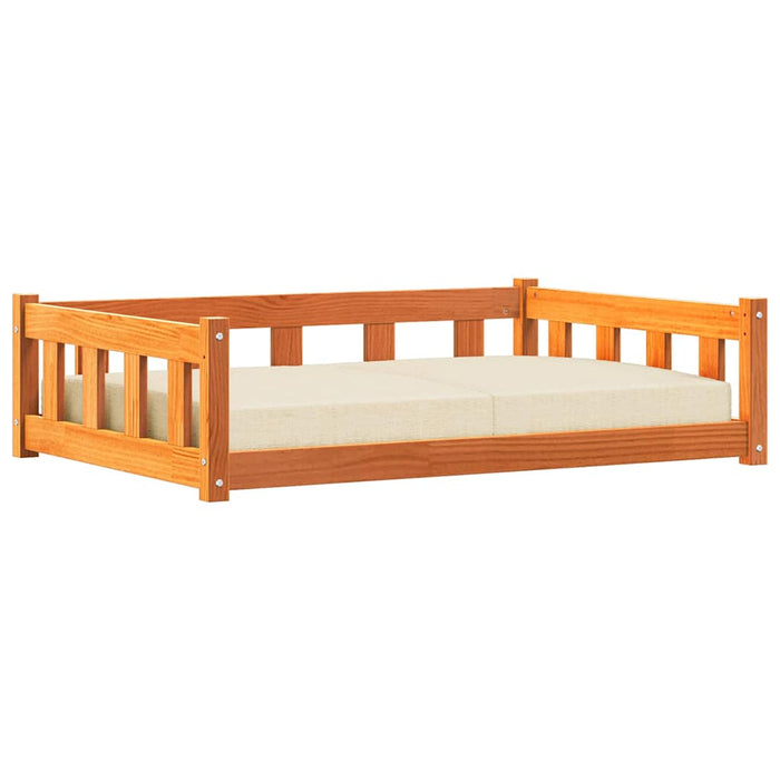 Pat pentru câini cu depozitare Maroniu cerat 55 x 45 x 28 cm - WALTI WALTI