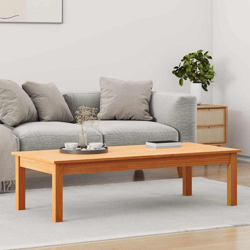 Masă de cafea Max Brown 110 x 50 x 30 cm Lemn de pin masiv - WALTI WALTI