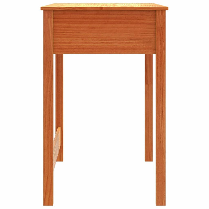 Birou cu sertar Max Brown 100 x 50 x 78 cm Lemn de pin masiv - WALTI WALTI