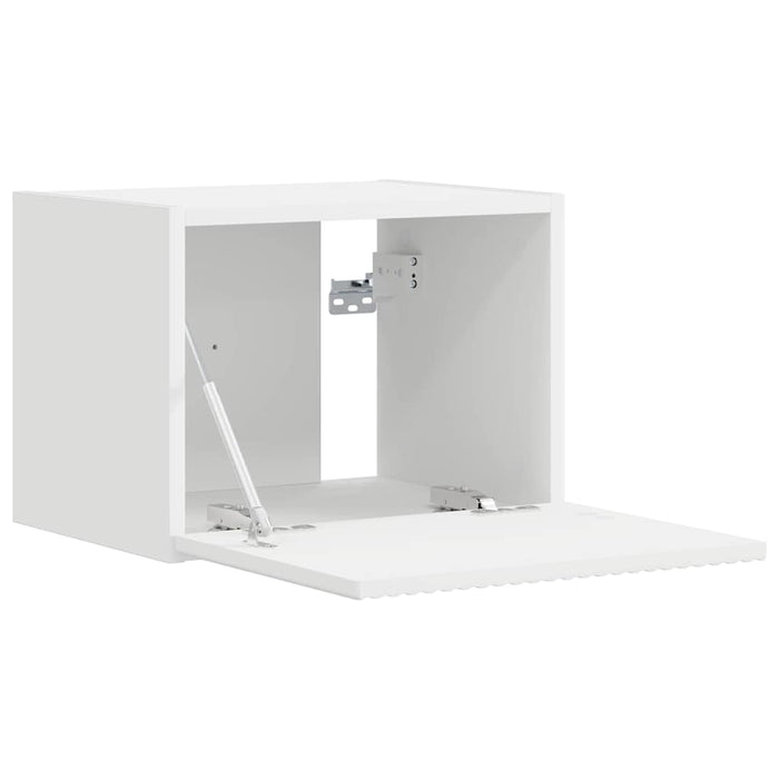 Dulap TV de perete Alb 39 x 31 x 29,5 cm Lemn compozit - WALTI WALTI