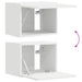 Dulap TV de perete Alb 39 x 31 x 29,5 cm Lemn compozit - WALTI WALTI