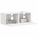 Dulap TV de perete 2 pcs Alb 39 x 31 x 29,5 cm Lemn compozit - WALTI WALTI