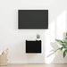 Dulap TV de perete Negru 39 x 31 x 29,5 cm Lemn compozit - WALTI WALTI