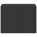 Dulap TV de perete Negru 39 x 31 x 29,5 cm Lemn compozit - WALTI WALTI