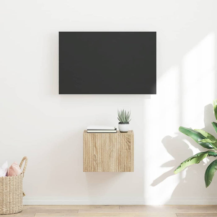 Dulap TV de perete Sonoma 39 x 31 x 29,5 cm Lemn compozit - WALTI WALTI
