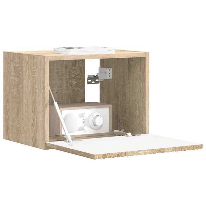 Dulap TV de perete Sonoma 39 x 31 x 29,5 cm Lemn compozit - WALTI WALTI