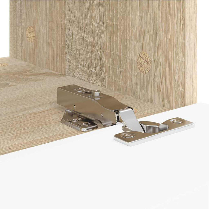 Dulap TV de perete 2 pcs Sonoma 39 x 31 x 29,5 cm Lemn compozit - WALTI WALTI