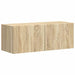 Dulap TV de perete 2 pcs Sonoma 39 x 31 x 29,5 cm Lemn compozit - WALTI WALTI