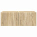 Dulap TV de perete 2 pcs Sonoma 39 x 31 x 29,5 cm Lemn compozit - WALTI WALTI