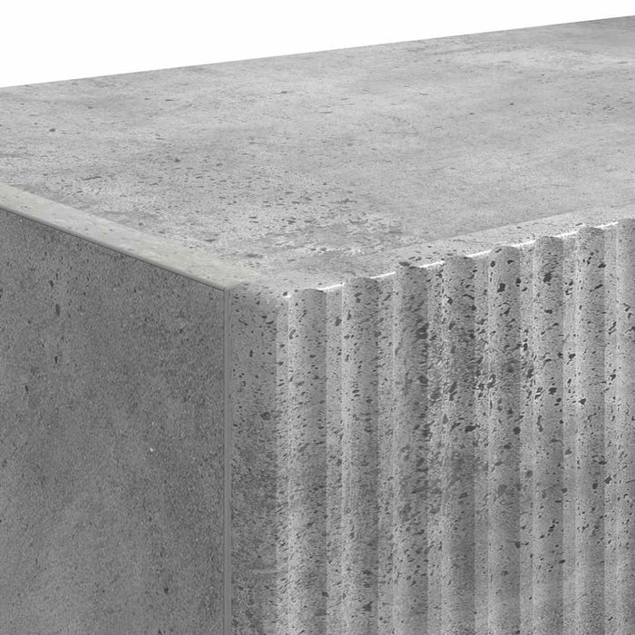 Dulap TV de perete Beton 39 x 31 x 29,5 cm Lemn compozit - WALTI WALTI