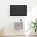 Dulap TV de perete Beton 39 x 31 x 29,5 cm Lemn compozit - WALTI WALTI