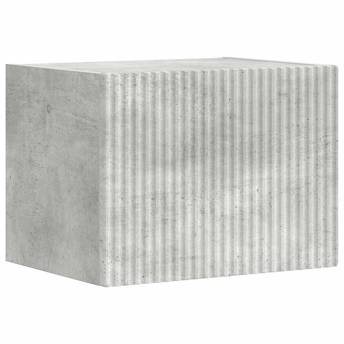 Dulap TV de perete Beton 39 x 31 x 29,5 cm Lemn compozit - WALTI WALTI