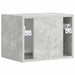 Dulap TV de perete Beton 39 x 31 x 29,5 cm Lemn compozit - WALTI WALTI