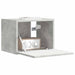 Dulap TV de perete Beton 39 x 31 x 29,5 cm Lemn compozit - WALTI WALTI
