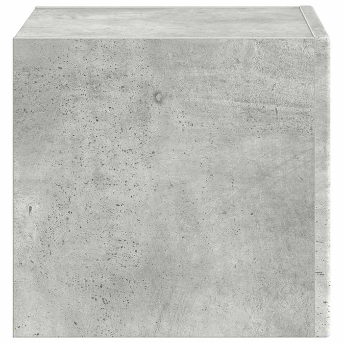 Dulap TV de perete Beton 39 x 31 x 29,5 cm Lemn compozit - WALTI WALTI