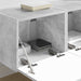 Dulap TV de perete 2 pcs Beton 39 x 31 x 29,5 cm Lemn compozit - WALTI WALTI