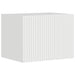 Dulap TV de perete Alb Lucios 39 x 31 x 29,5 cm Lemn compozit - WALTI WALTI
