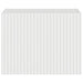 Dulap TV de perete Alb Lucios 39 x 31 x 29,5 cm Lemn compozit - WALTI WALTI
