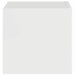 Dulap TV de perete Alb Lucios 39 x 31 x 29,5 cm Lemn compozit - WALTI WALTI